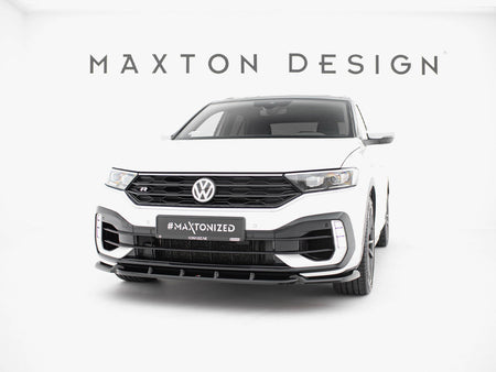 Maxton Design Front Splitter Volkswagen T-Roc R Mk1 - VW-T-ROC-1PF-R-FD1G - Image 2