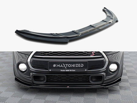 Maxton Design Front Splitter Mini Cooper S Mk3 Preface 3 Door (F56) - MC-S-3-56-FD1G - Image 1
