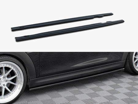 Maxton Design Side Skirts Diffusers Mini Cooper S Mk3 Preface 3 Door (F56) - MC-S-3-56-SD1G - Image 1