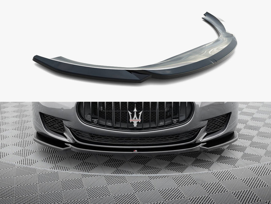 Maxton Design Front Splitter Maserati Quattroporte Mk6 - MS-QP-6-FD1G - Image 1