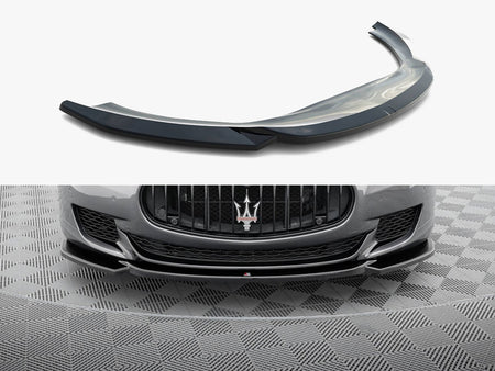 Maxton Design Front Splitter Maserati Quattroporte Mk6 - MS-QP-6-FD1G - Image 1
