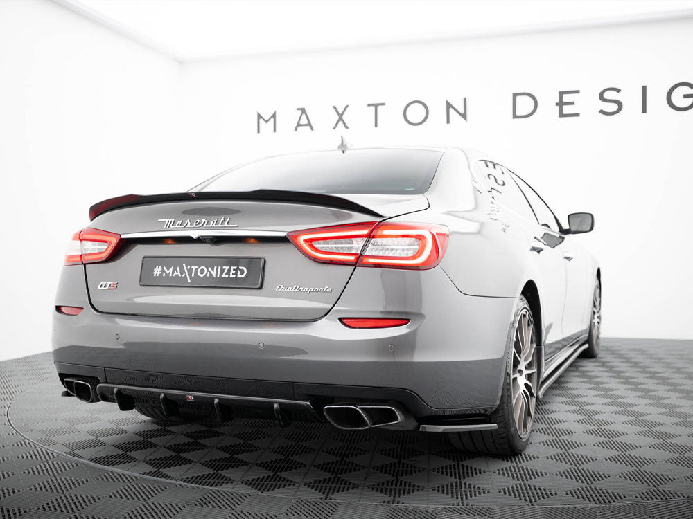 Rear Side Splitters Maserati Quattroporte Mk6 - Carbon Look