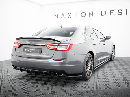 Rear Side Splitters Maserati Quattroporte Mk6 - Carbon Look
