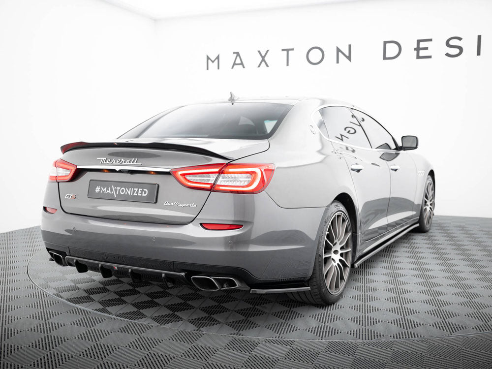 Maxton Design Rear Side Splitters Maserati Quattroporte Mk6 - Carbon Look - MS-QP-6-RSD1C - Image 2