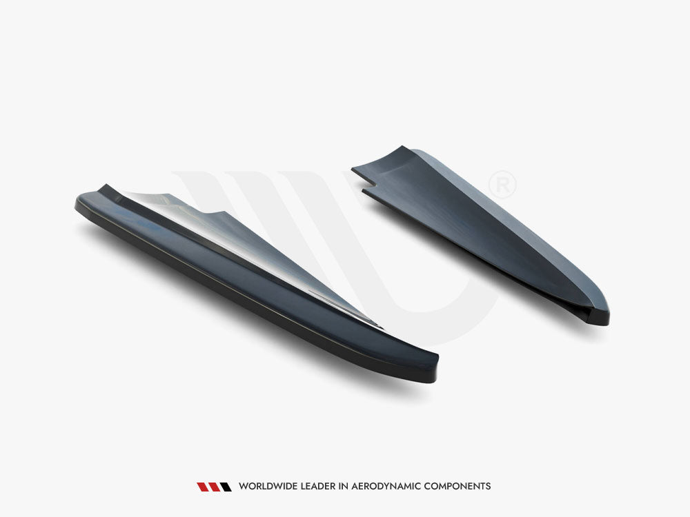 Rear Side Splitters Maserati Quattroporte Mk6 - Carbon Look