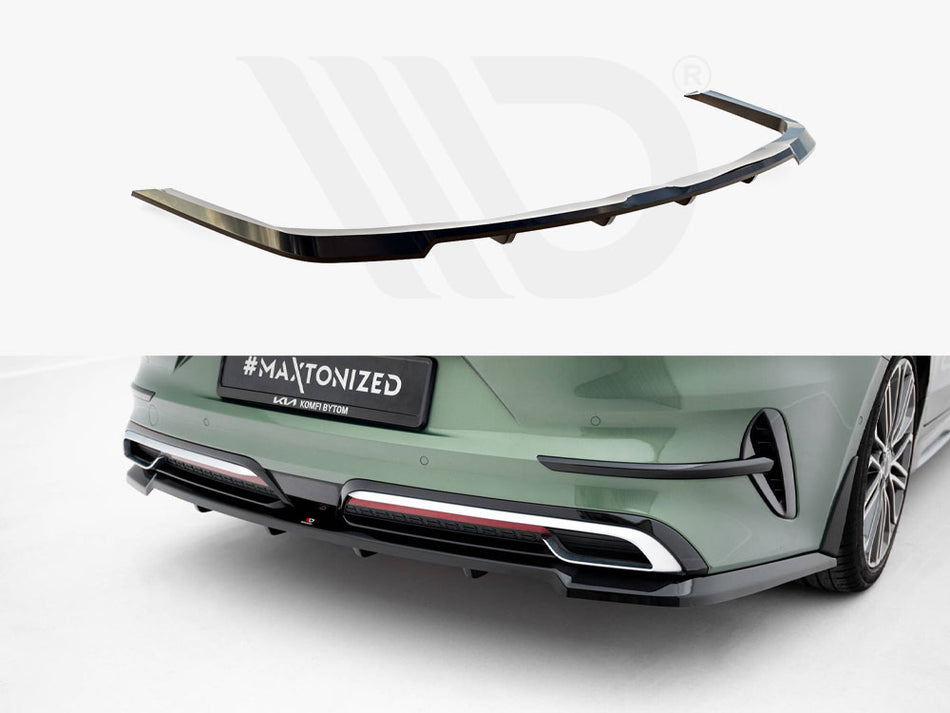 MAXTON DESIGN Rear Splitter (Vertical Bars) Kia Proceed GT-Line Mk1 Facelift