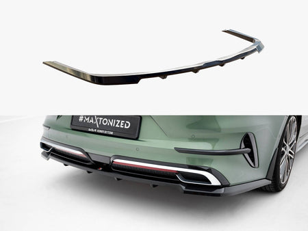 Maxton Design Rear Splitter (Vertical Bars) Kia Proceed GT-Line Mk1 Facelift - KI-CE-3F-PRO-GTLINE-RD3G+RD4G - Image 1