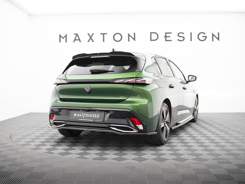 Maxton Design Rear Splitter (Vertical Bars) Peugeot 308 Hatchback Mk3 - PE-308-3-GT-RD1G+RD2G - Image 2