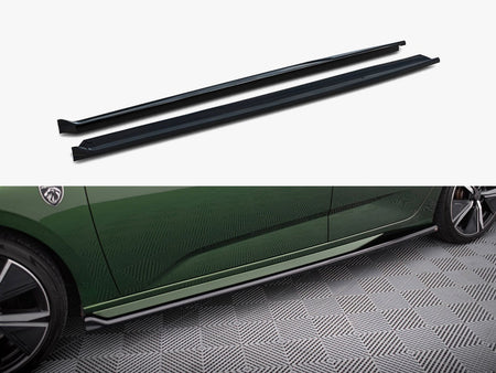 Maxton Design Side Skirts Diffusers Peugeot 308 Hatchback Mk3 - PE-308-3-GT-SD1G - Image 1