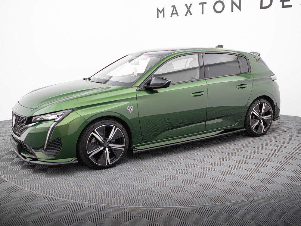 Maxton Design Side Skirts Diffusers Peugeot 308 Hatchback Mk3 - PE-308-3-GT-SD1G - Image 2