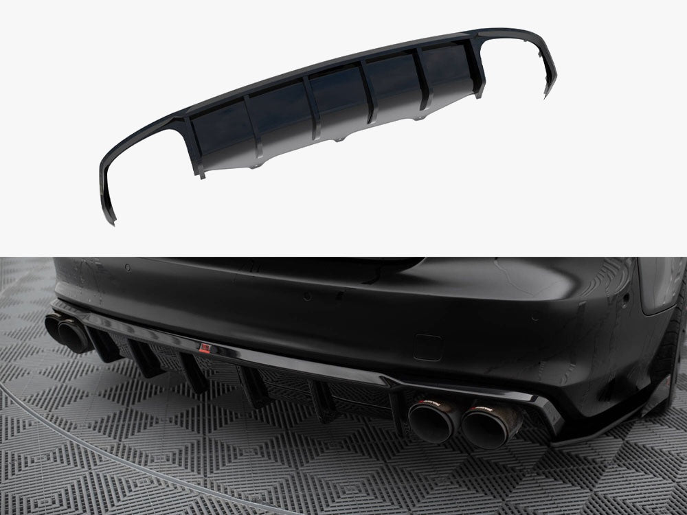 Maxton Design Rear Valance Audi S7 C7 - AU-A7-C7-SLINE-RS1GOO_OO - Image 1