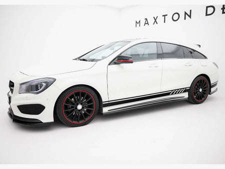 Maxton Design Side Skirts Diffusers Mercedes-Benz CLA AMG-Line C117 - ME-CLA-117-AMGLINE-SB-SD1G - Image 2