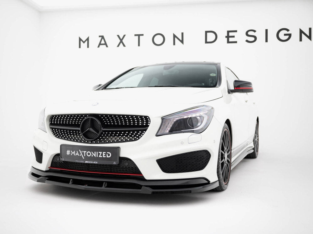 Maxton Design Front Splitter Mercedes-Benz CLA AMG-Line C117 - ME-CLA-117-AMGLINE-SB-FD1G - Image 2