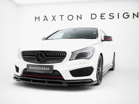 Maxton Design Front Splitter Mercedes-Benz CLA AMG-Line C117 - ME-CLA-117-AMGLINE-SB-FD1G - Image 2