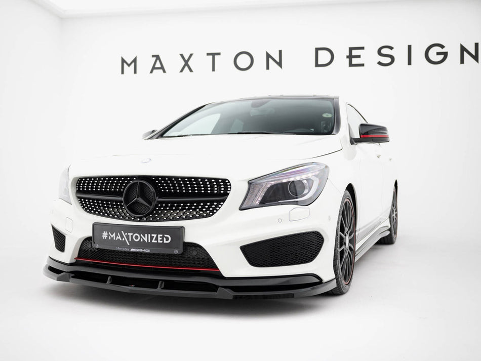 Maxton Design Front Splitter Mercedes-Benz CLA AMG-Line C117 - ME-CLA-117-AMGLINE-SB-FD1G - Image 2