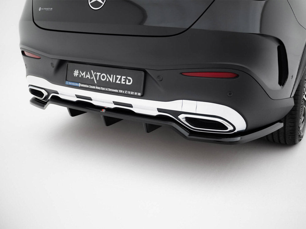 Maxton Design Rear Splitter (Vertical Bars) Mercedes-Benz GLC Coupe AMG-Line C254 - ME-GLC-C254-AMGLINE-RD1G+RD2G - Image 4