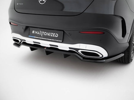 Maxton Design Rear Splitter (Vertical Bars) Mercedes-Benz GLC Coupe AMG-Line C254 - ME-GLC-C254-AMGLINE-RD1G+RD2G - Image 4
