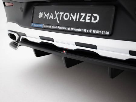 Maxton Design Rear Splitter (Vertical Bars) Mercedes-Benz GLC Coupe AMG-Line C254 - ME-GLC-C254-AMGLINE-RD1G+RD2G - Image 6
