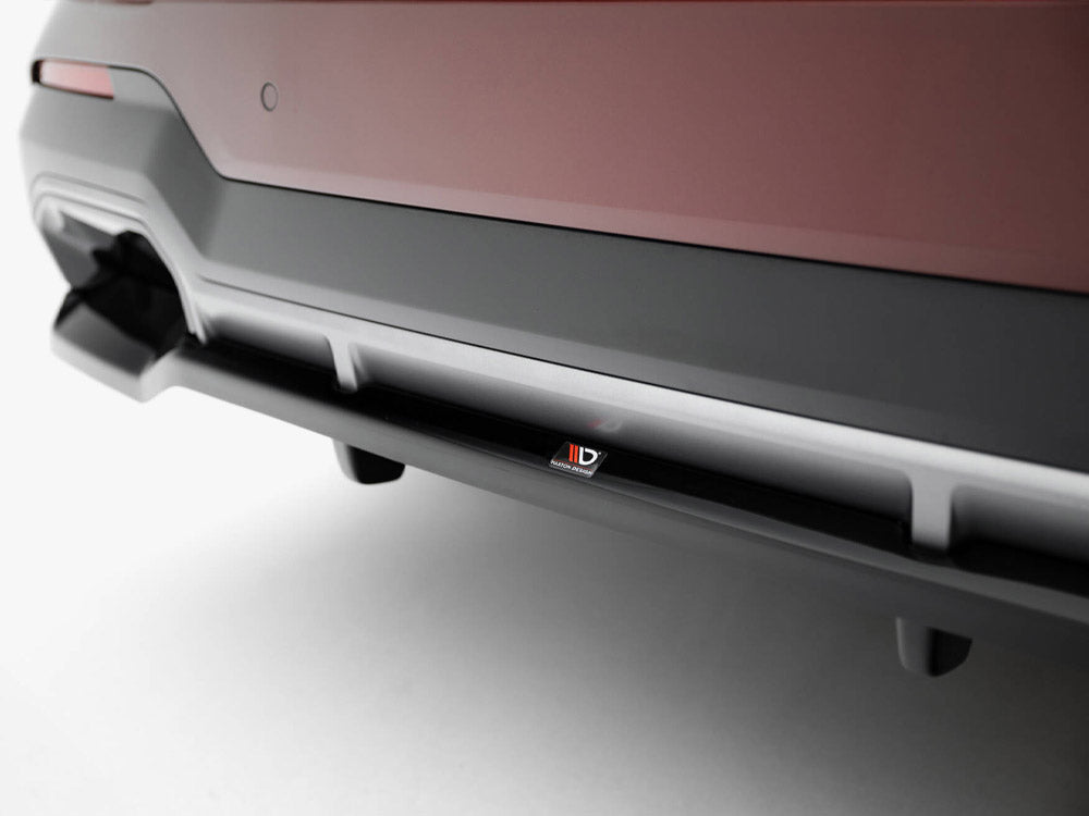 Maxton Design Rear Splitter (Vertical Bars) BMW iX3 M-Pack G08 Facelift - BM-IX3-1-MPACK-RD1G+RD2G - Image 4