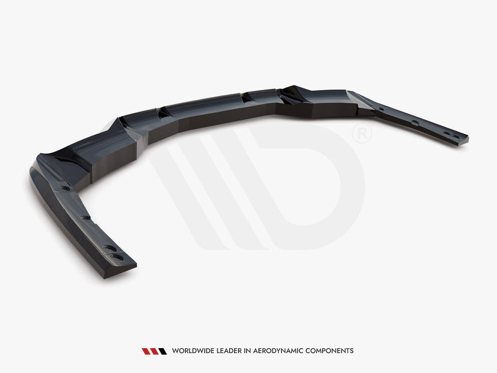 Maxton Design Rear Splitter (Vertical Bars) BMW iX3 M-Pack G08 Facelift - BM-IX3-1-MPACK-RD1G+RD2G - Image 6