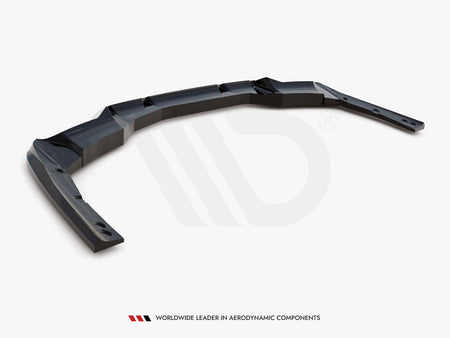 Maxton Design Rear Splitter (Vertical Bars) BMW iX3 M-Pack G08 Facelift - BM-IX3-1-MPACK-RD1G+RD2G - Image 6