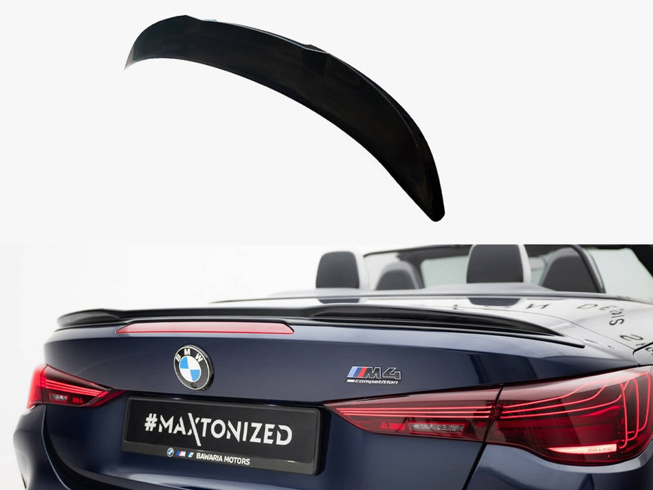 Maxton Design Spoiler CAP 3D BMW M4 Cabrio G83 / 4 Cabrio G23 - BM-M4-G83-CA-CAP3D1G - Image 1