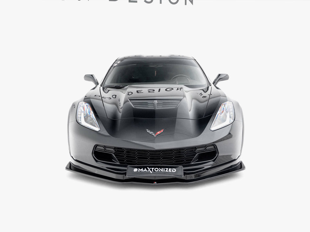 Maxton Design Front Splitter V.1 Chevrolet Corvette C7 - CH-CO-C7-FD1G+FD1RG - Image 3
