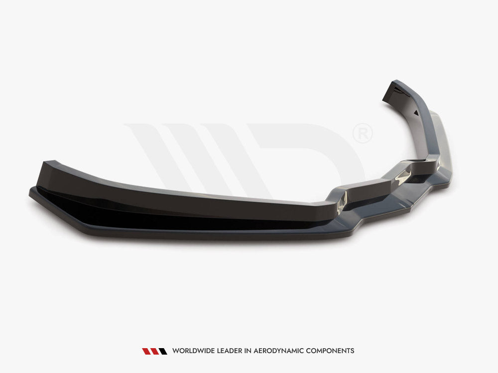 Maxton Design Front Splitter V.1 Chevrolet Corvette C7 - Carbon Look - CH-CO-C7-FD1C+FD1RC - Image 5