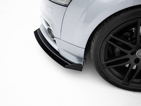Street PRO Front Splitter + Flaps Audi TT S / TT S-Line 8J Facelift