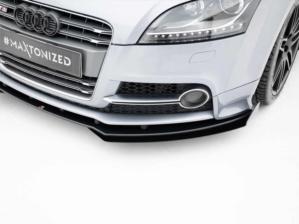 Maxton Design Street PRO Front Splitter + Flaps Audi TT S / TT S-Line 8J Facelift - AUTT2SLINECNC-FD1B+FSF1G - Image 5