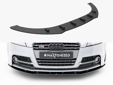 Maxton Design Street PRO Front Splitter Audi TT S / TT S-Line 8J Facelift - AUTT2SLINECNC-FD1B - Image 1