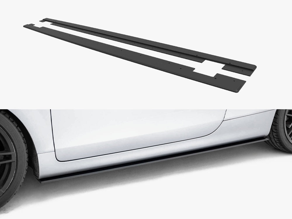 Maxton Design Street PRO Side Skirts Diffusers Audi TT S / TT S-Line 8J Facelift - AUTT2SLINECNC-SD1B - Image 1