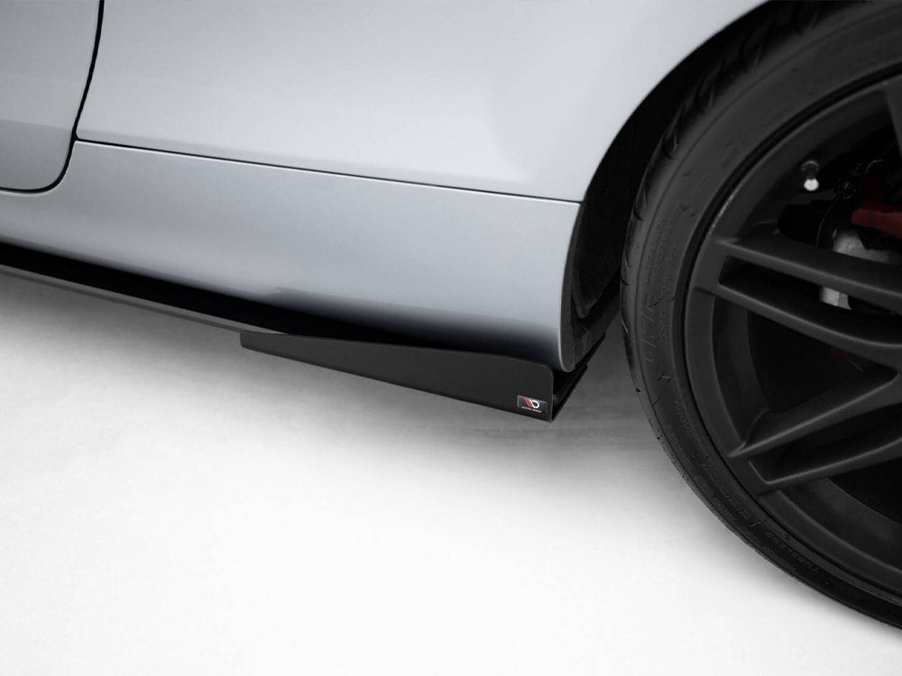 Street PRO Side Skirts Diffusers + Flaps Audi TT S / TT S-Line 8J Facelift