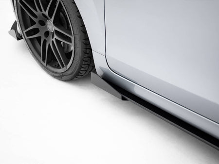 Street PRO Side Skirts Diffusers + Flaps Audi TT S / TT S-Line 8J Facelift