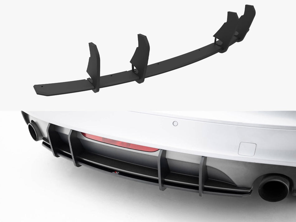 Street PRO Rear Diffuser Audi TT S-Line 8J Facelift