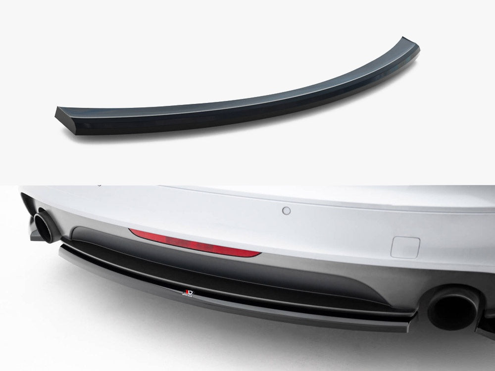 Maxton Design Central Rear Splitter Audi TT S-Line 8J Facelift - AU-TT-2-SLINE-RD1G - Image 1