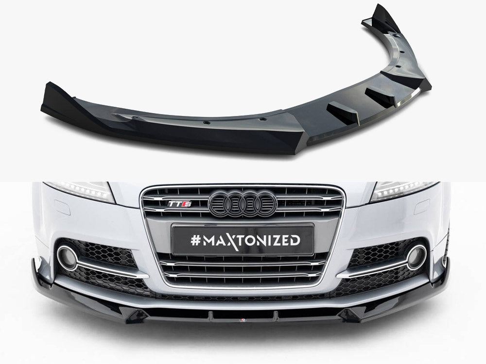 Maxton Design Front Splitter V.3 Audi TT S / TT S-Line 8J Facelift - AU-TT-2-SLINE-FD3G - Image 1