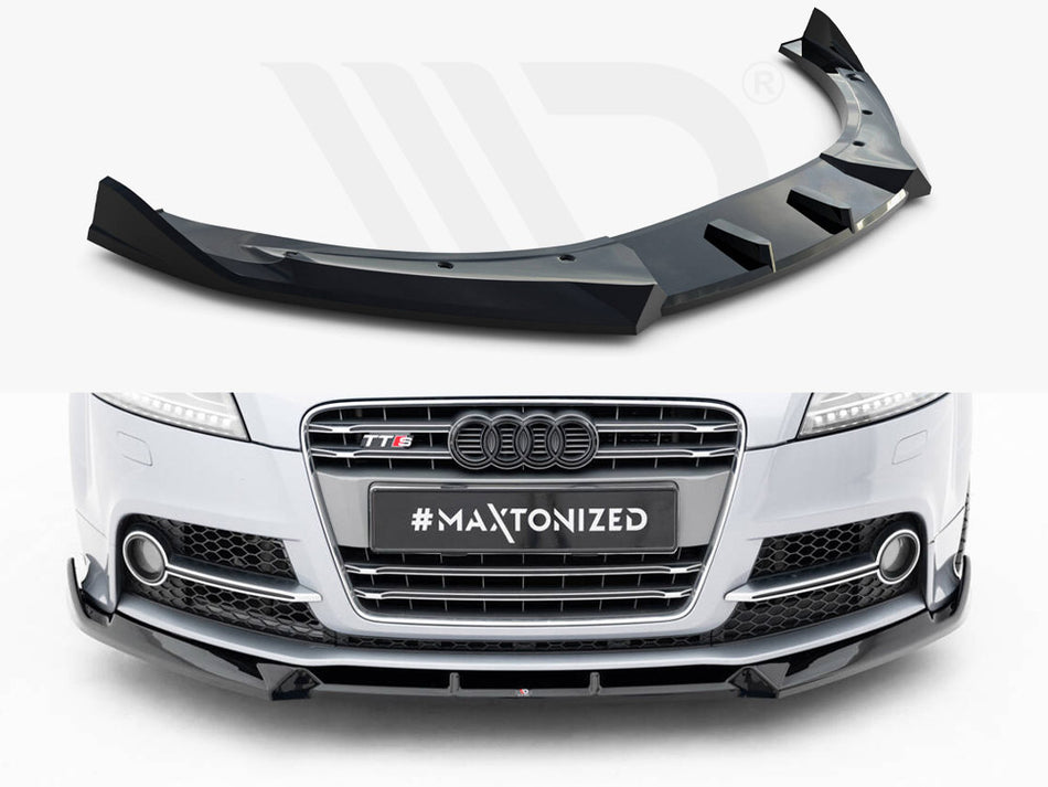 MAXTON DESIGN Front Splitter V.3 Audi TT S / TT S-Line 8J Facelift