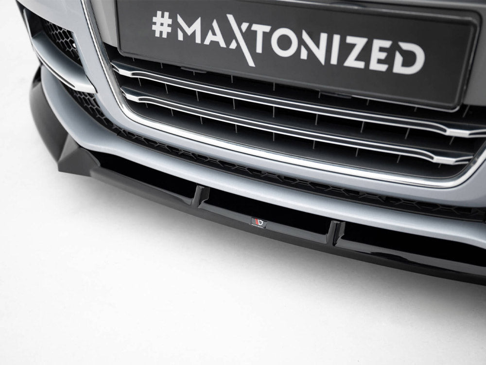 Maxton Design Front Splitter V.3 Audi TT S / TT S-Line 8J Facelift - AU-TT-2-SLINE-FD3G - Image 4