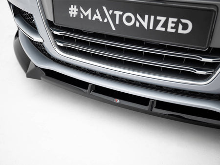 Maxton Design Front Splitter V.3 Audi TT S / TT S-Line 8J Facelift - AU-TT-2-SLINE-FD3G - Image 4