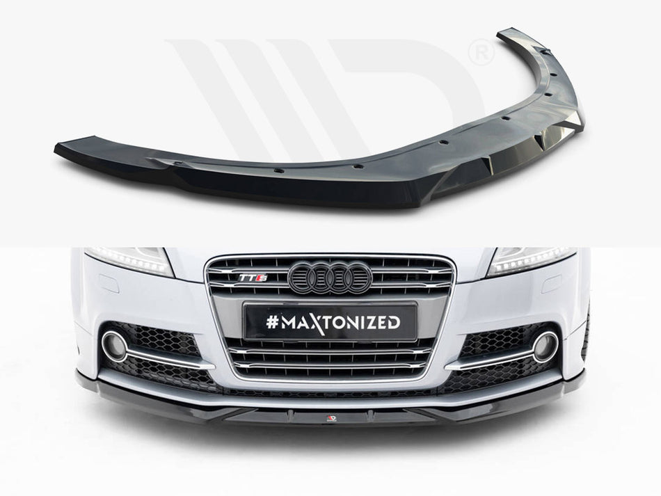 MAXTON DESIGN Front Splitter V.2 Audi TT S / TT S-Line 8J Facelift