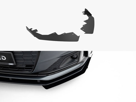 Maxton Design Front Flaps Audi A5 F5 Facelift - AUA52FSBCNC-FSF1G - Image 1