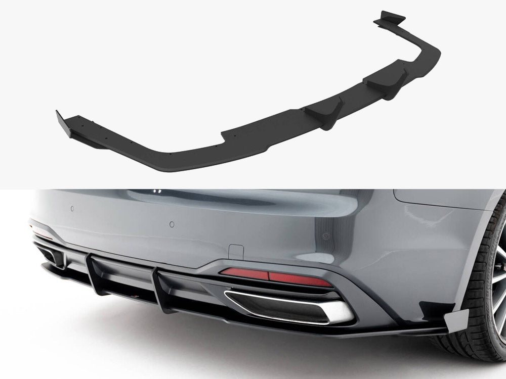 Maxton Design Street PRO Rear Diffuser + Flaps Audi A5 F5 Facelift - AUA52FSBCNC-RS1B+RSF1G - Image 1