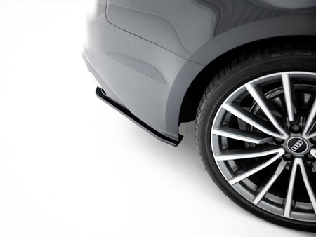 Maxton Design Street PRO Rear Diffuser Audi A5 F5 Facelift - Black-Red - AUA52FSBCNC-RS1B+BRBI - Image 5