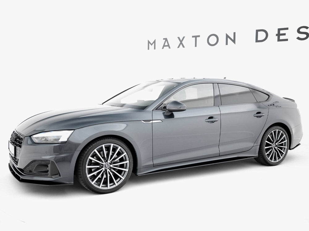 Maxton Design Street PRO Side Skirts Diffusers Audi A5 Sportback F5 Facelift - AUA52FSBCNC-SD1B - Image 2