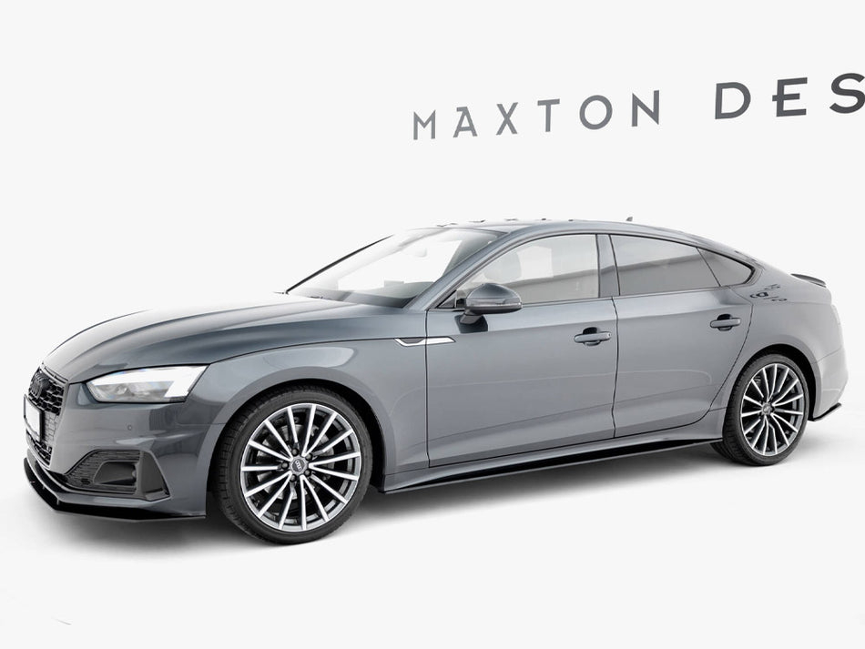 Maxton Design Street PRO Side Skirts Diffusers Audi A5 Sportback F5 Facelift - AUA52FSBCNC-SD1B - Image 2