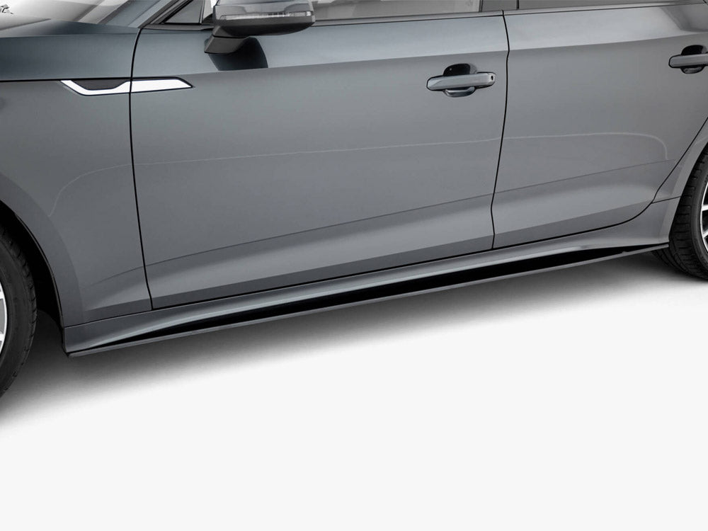 Maxton Design Street PRO Side Skirts Diffusers Audi A5 Sportback F5 Facelift - AUA52FSBCNC-SD1B - Image 4