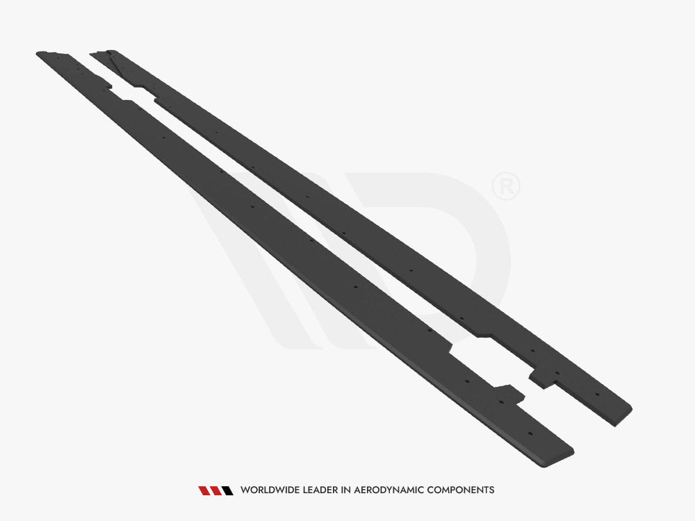 Maxton Design Street PRO Side Skirts Diffusers Audi A5 Sportback F5 Facelift - AUA52FSBCNC-SD1B - Image 5