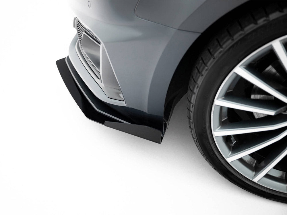 Maxton Design Street PRO Front Splitter + Flaps Audi A5 F5 Facelift - AUA52FSBCNC-FD1B+FSF1G - Image 6