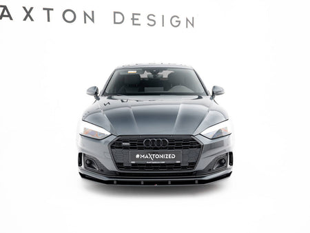 Maxton Design Street PRO Front Splitter Audi A5 F5 Facelift - AUA52FSBCNC-FD1B - Image 3